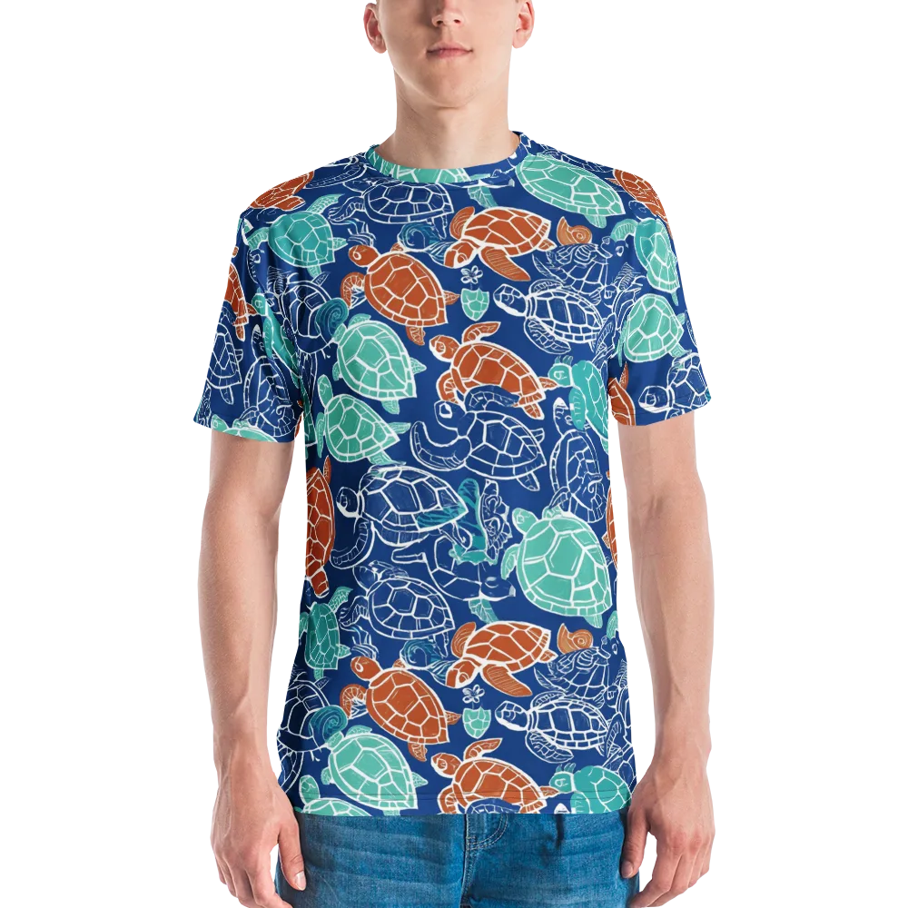 Shellstream on Men's Crew Neck T-Shirt — Front