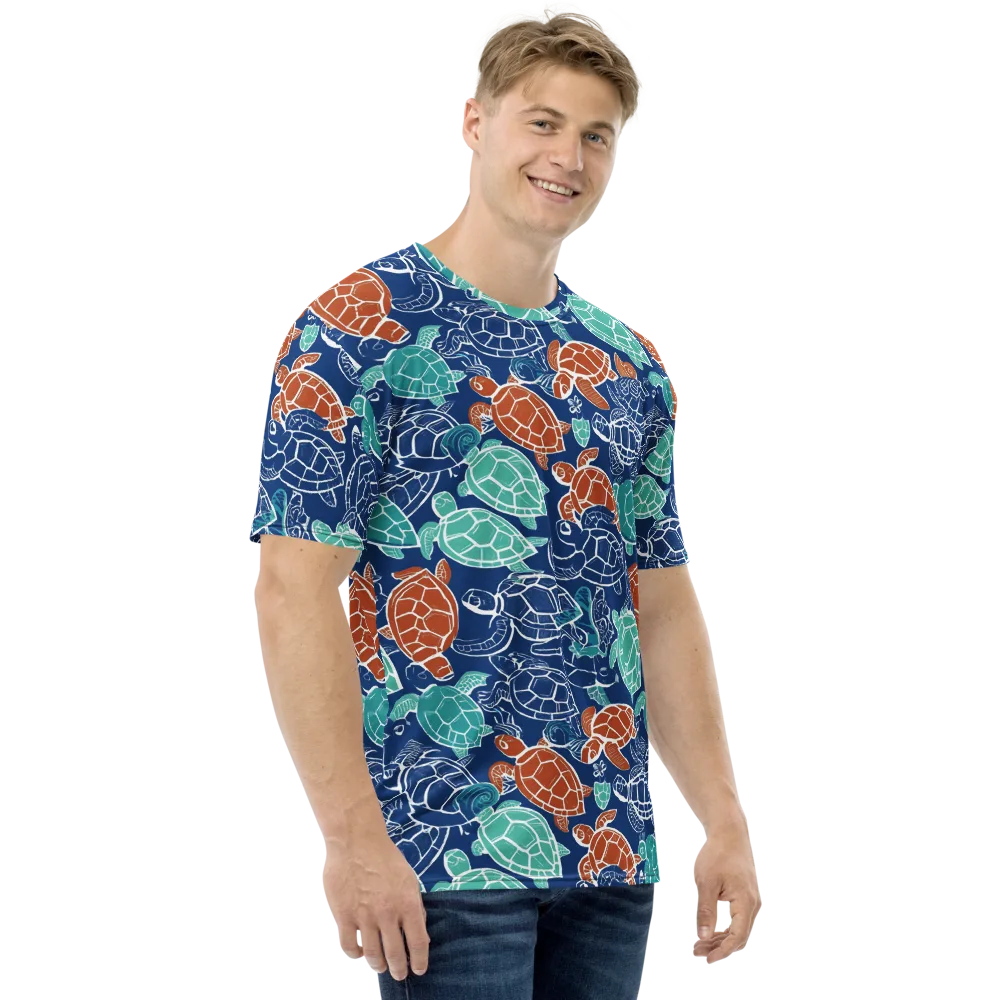 Shellstream on Men's Crew Neck T-Shirt — Right
