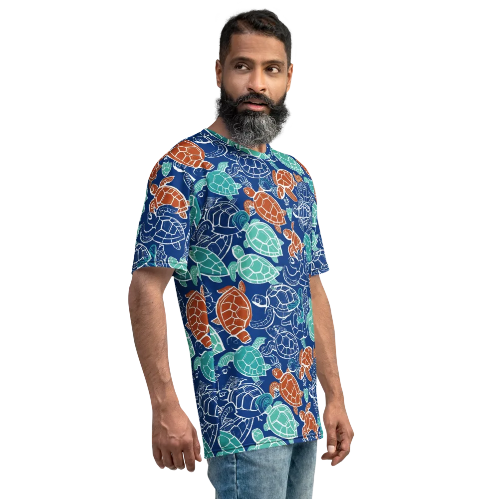 Shellstream on Men's Crew Neck T-Shirt — Right