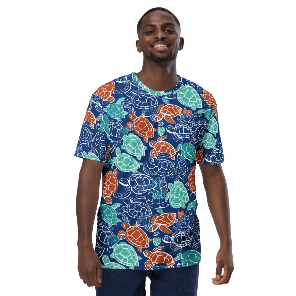 Shellstream on Men's Crew Neck T-Shirt — Front