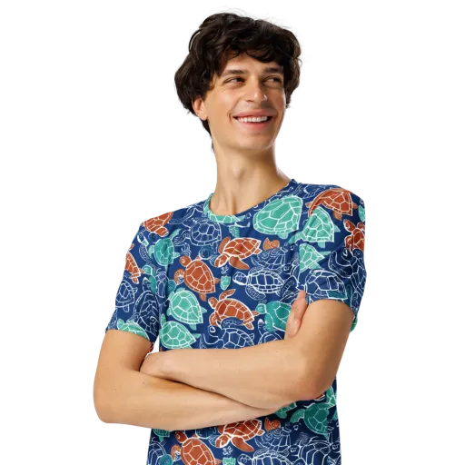 Shellstream on a Men's Crew Neck T-Shirt