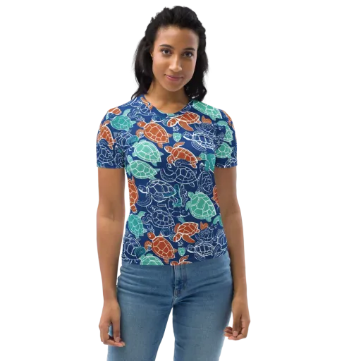 Shellstream on a Women's Crew Neck T-Shirt