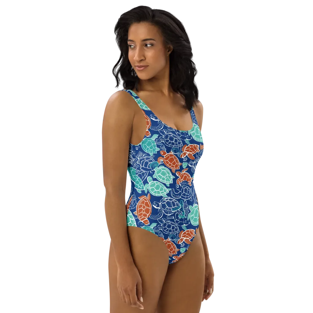 Shellstream on One-Piece Swimsuit — Right