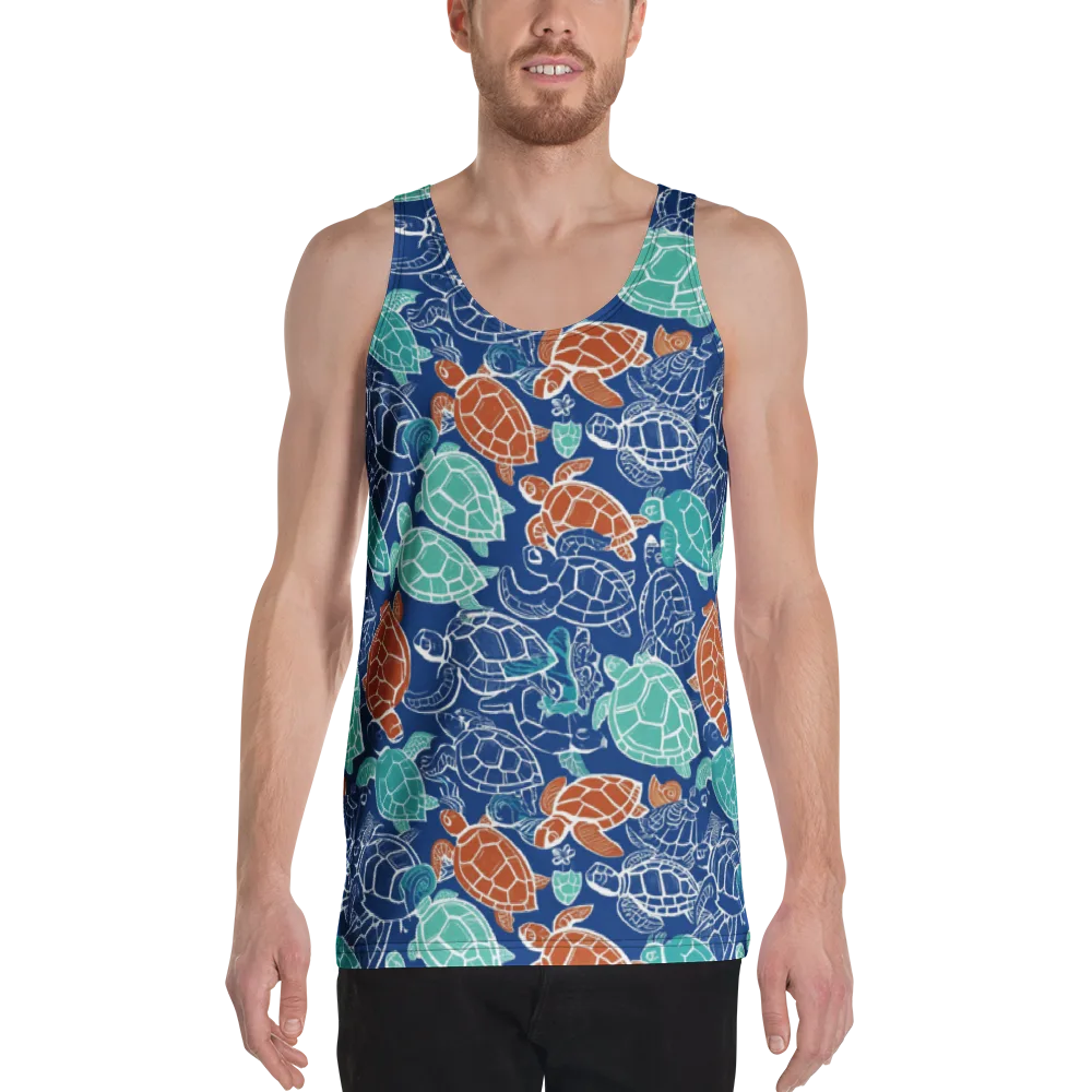 Shellstream on Men's Tank Top — Front