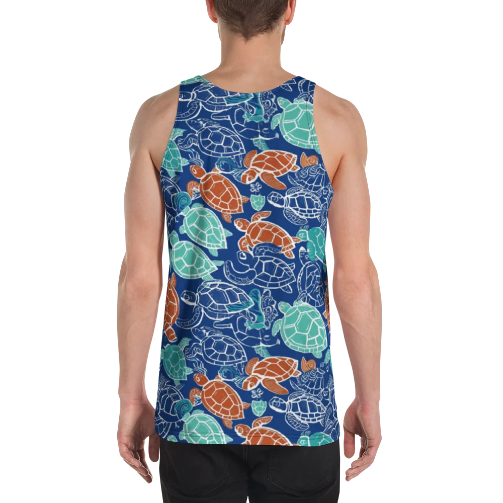 Shellstream on Men's Tank Top — Back
