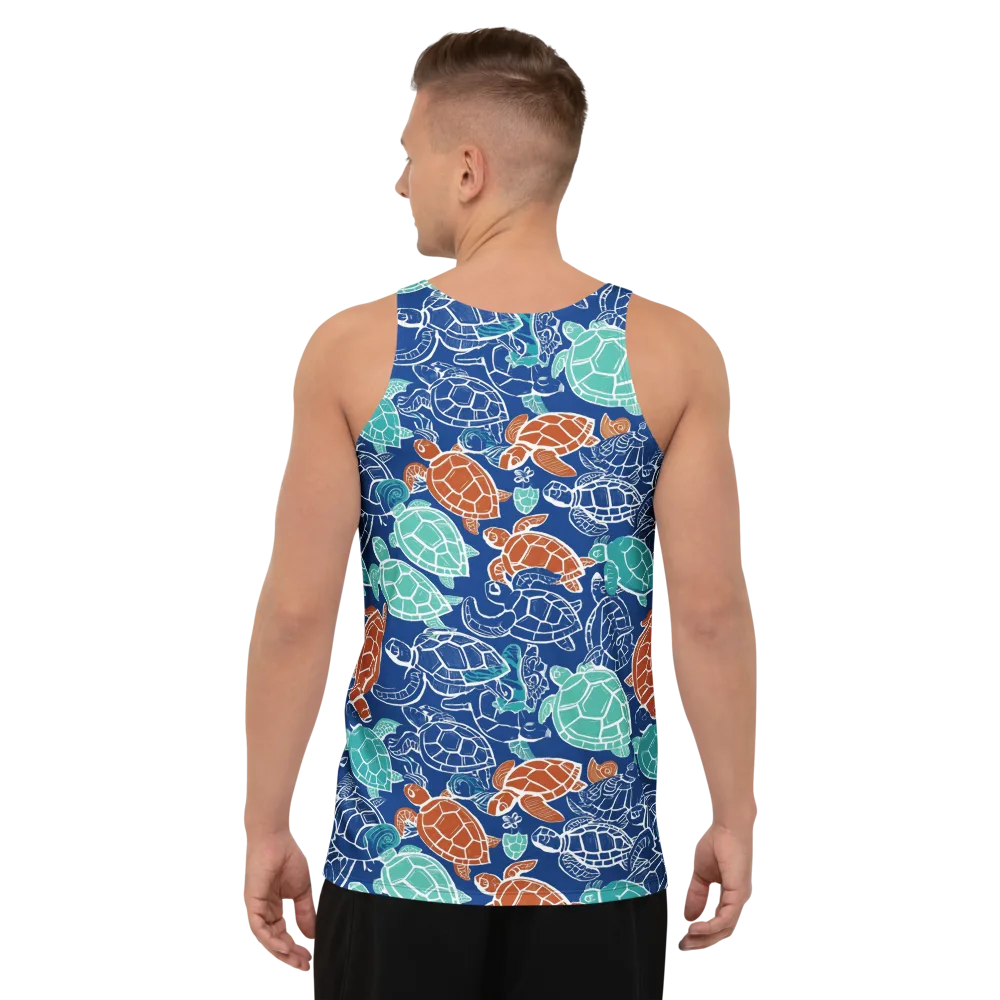 Shellstream on Men's Tank Top — Back