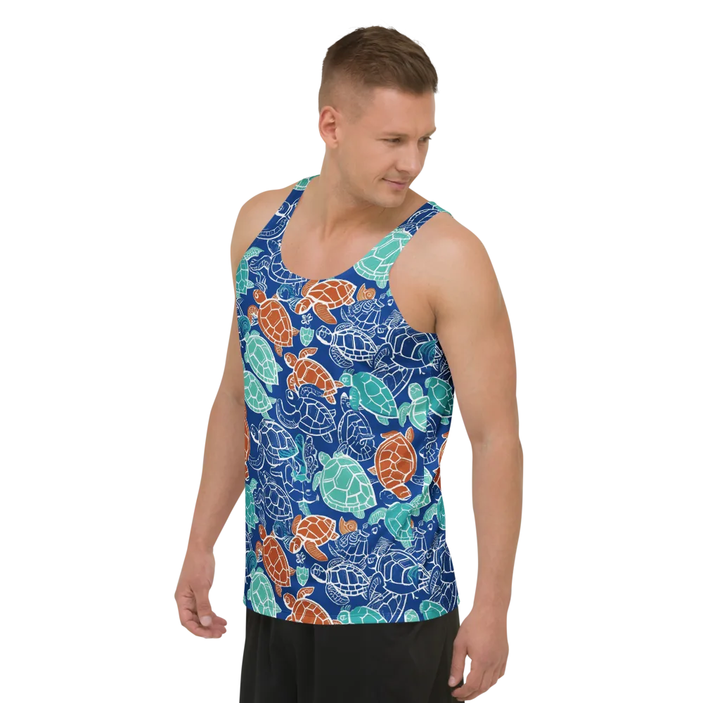 Shellstream on Men's Tank Top — Left Front