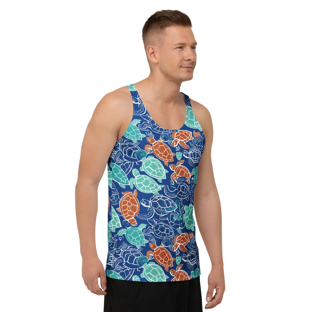 Shellstream on Men's Tank Top — Right Front