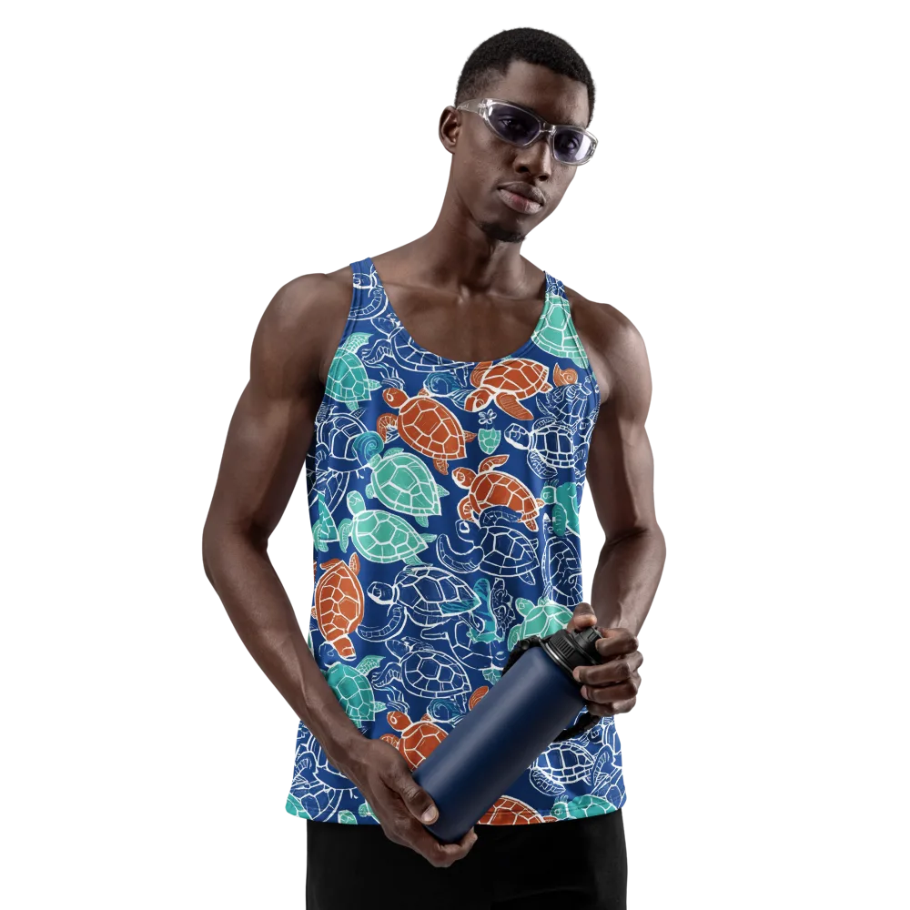 Shellstream on Men's Tank Top — Front