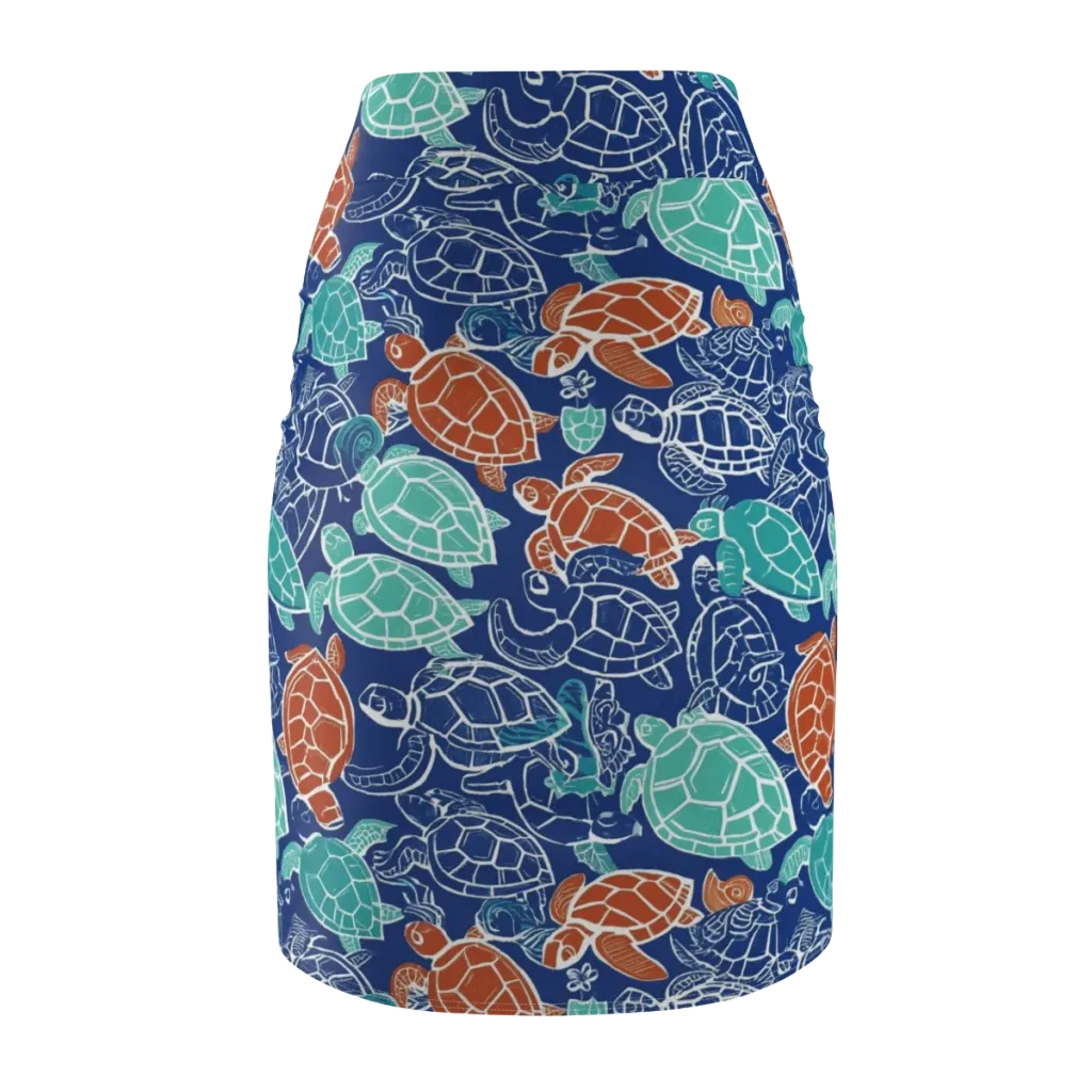 Shellstream on Pencil Skirt — Back