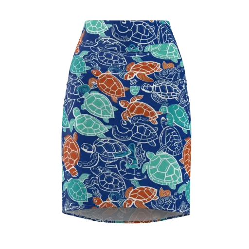 Shellstream on a Pencil Skirt
