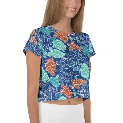 Shellstream on a Crop Tee