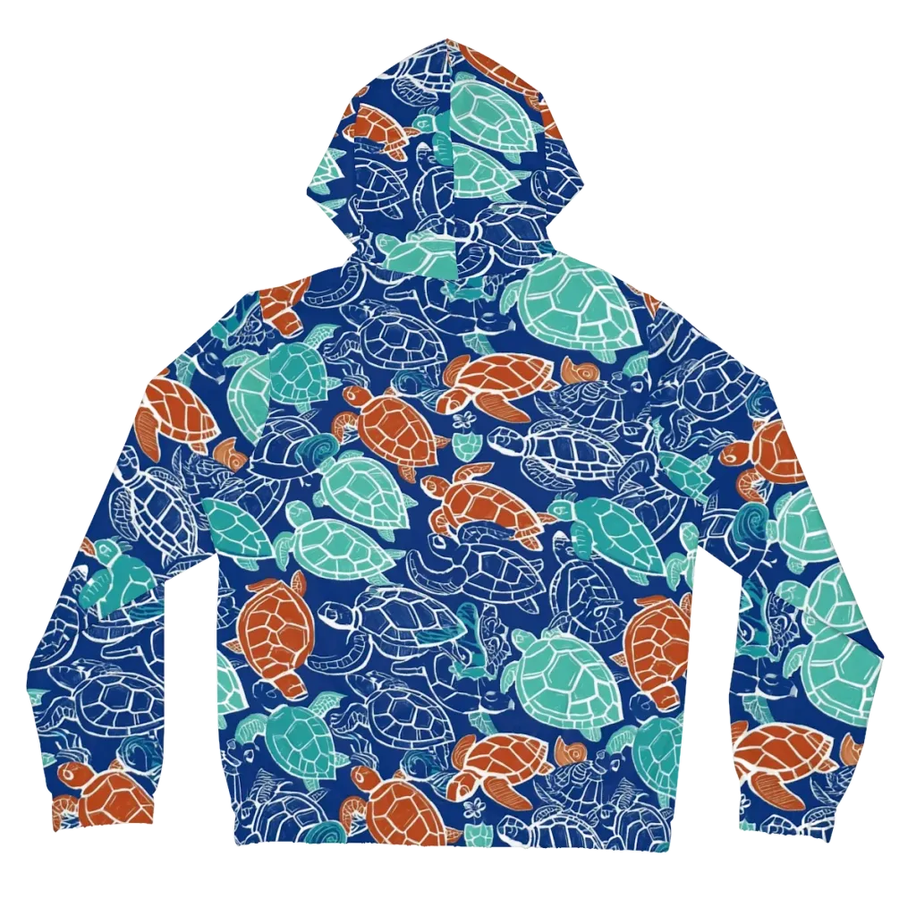 Shellstream on Women's Full-Zip Hoodie — Back