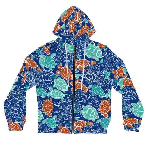 Shellstream on a Women's Full-Zip Hoodie