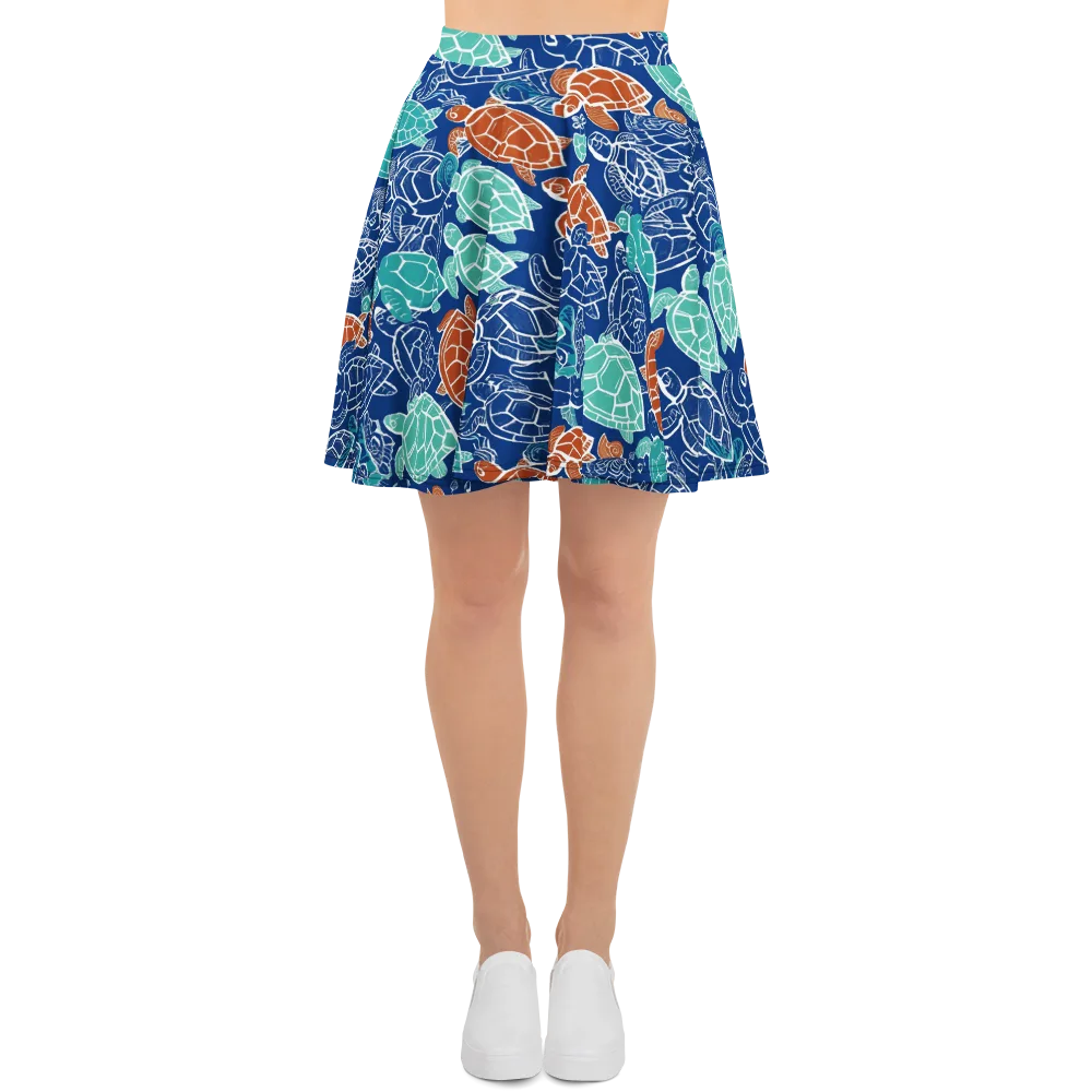 Shellstream on Skater Skirt — Front