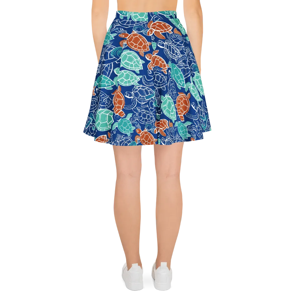 Shellstream on Skater Skirt — Back