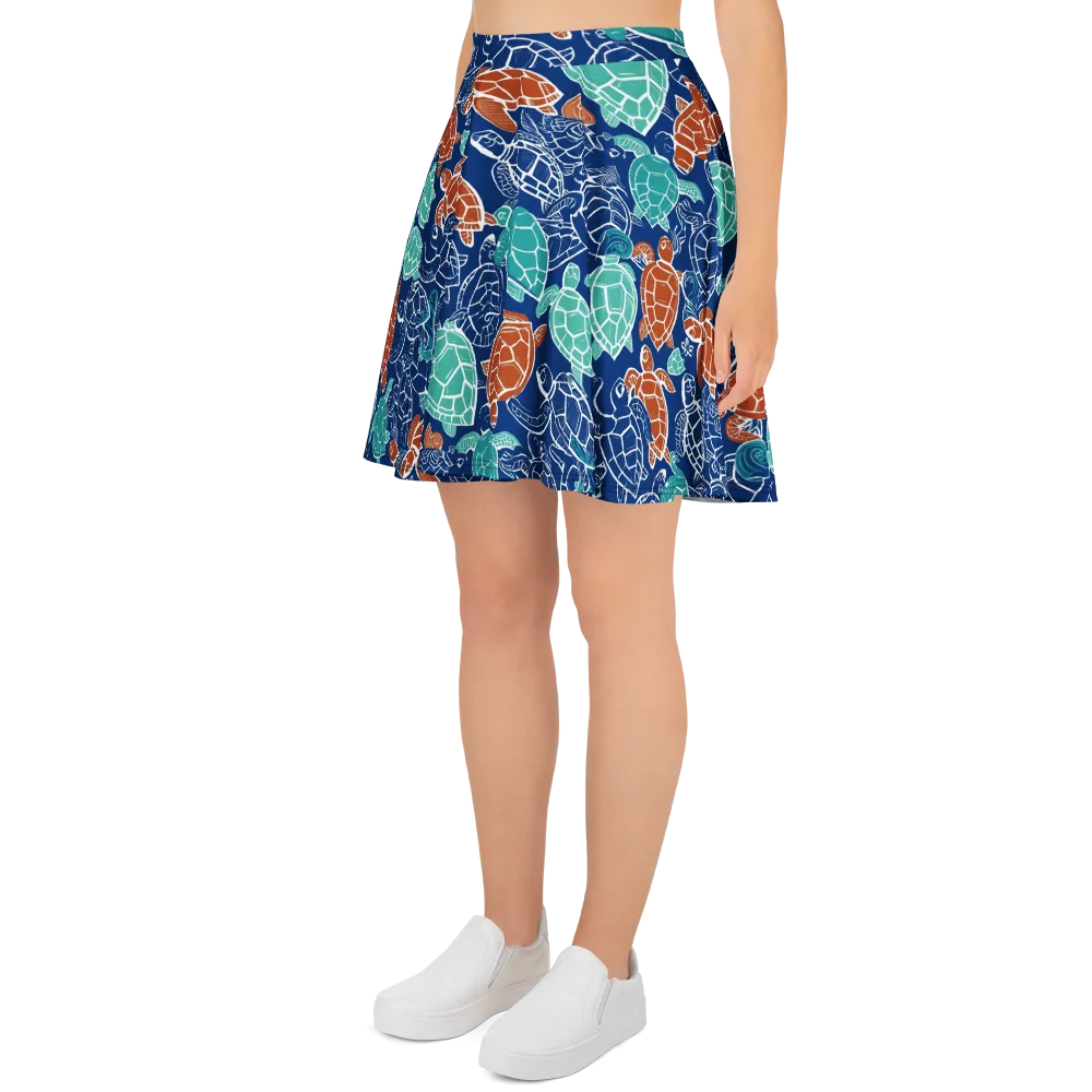 Shellstream on Skater Skirt — Left