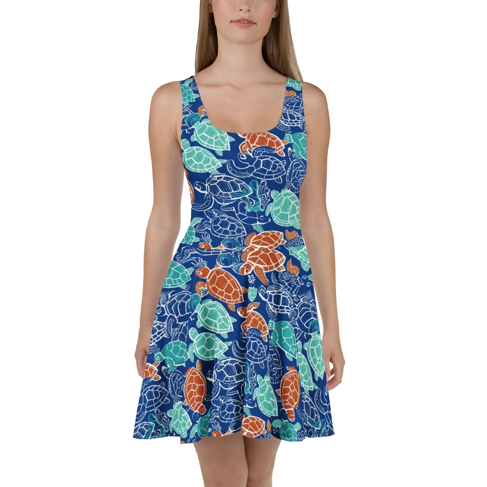 Shellstream on Skater Dress — Front