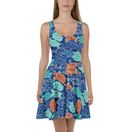 Shellstream on a Skater Dress
