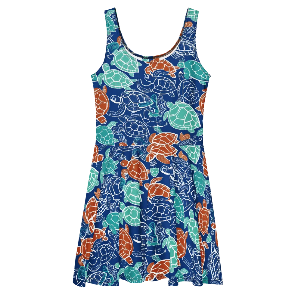 Shellstream on Skater Dress — Front