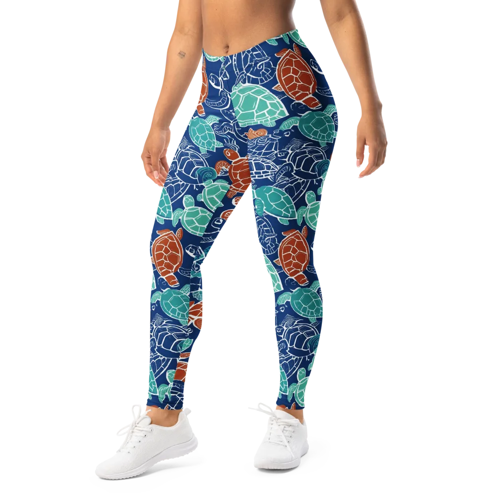 Shellstream on Leggings — Left Front