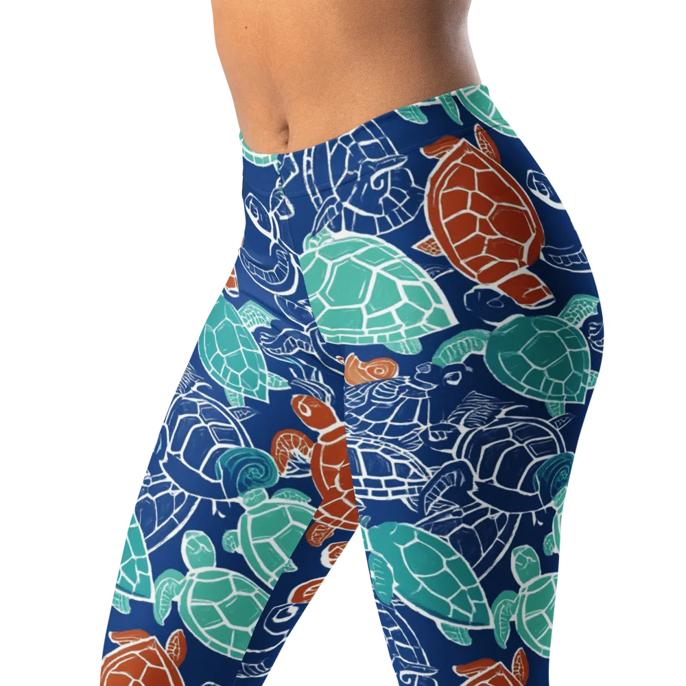 Shellstream on Leggings — Left Front