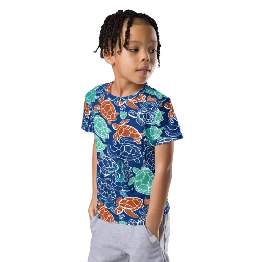 Shellstream on a Kids Crew Neck T-Shirt