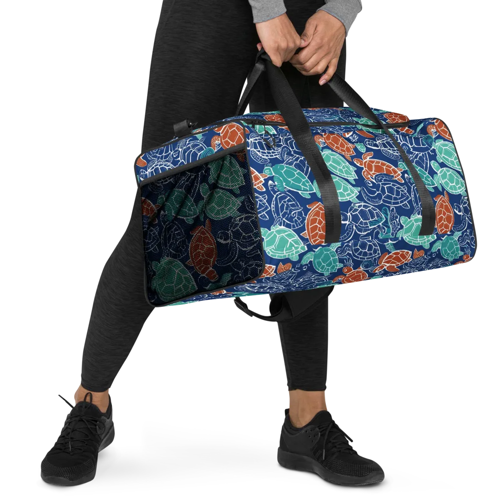 Shellstream on Duffle Bag — Right Front