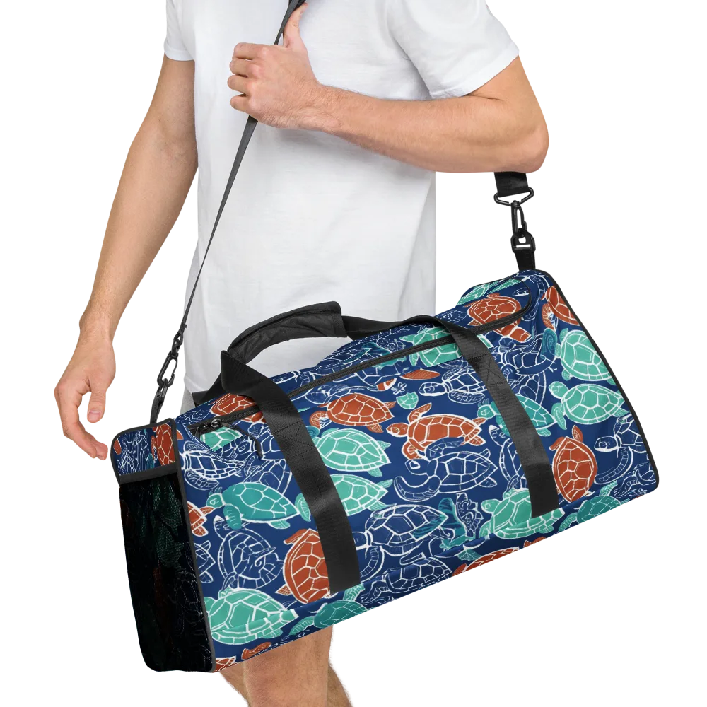 Shellstream on Duffle Bag — Right Front