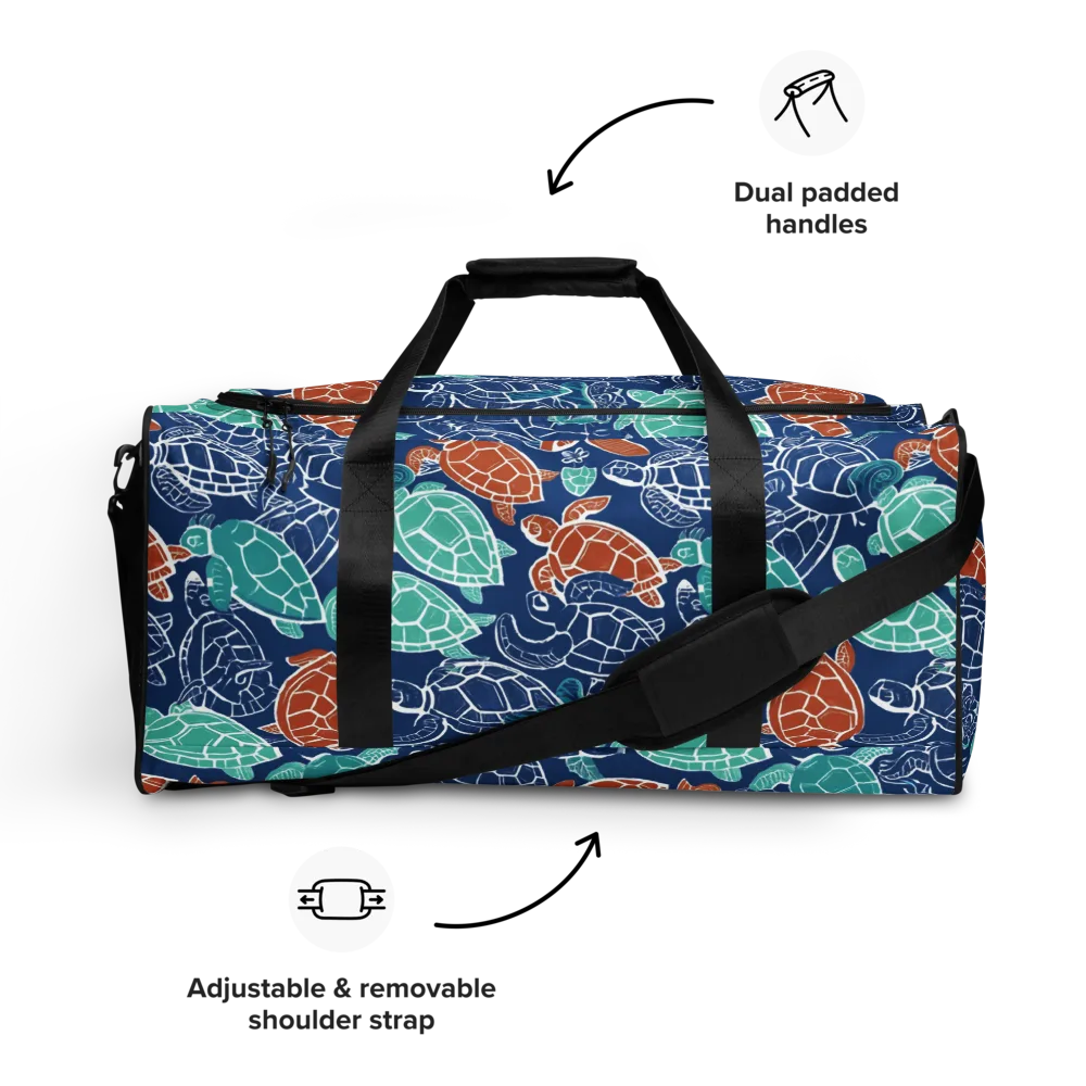 Shellstream on Duffle Bag — Front