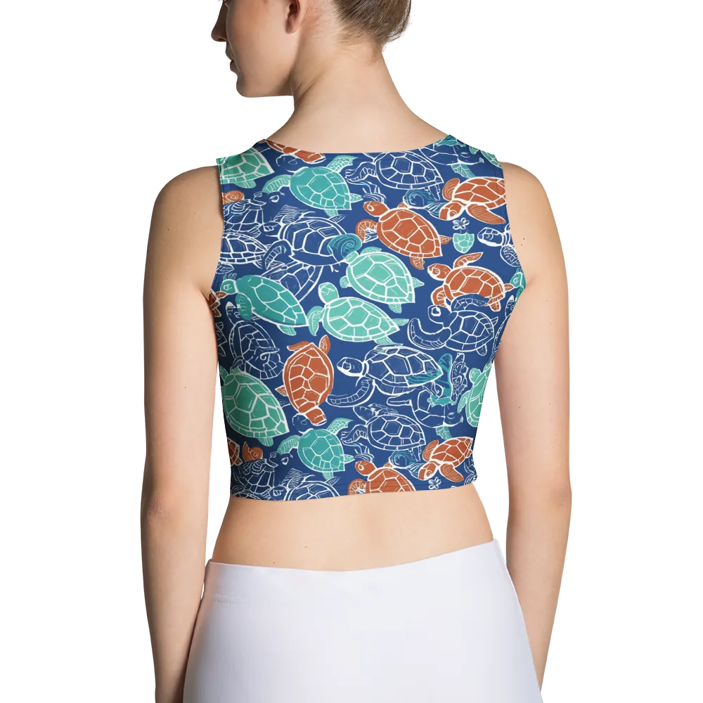 Shellstream on Crop Top — Back