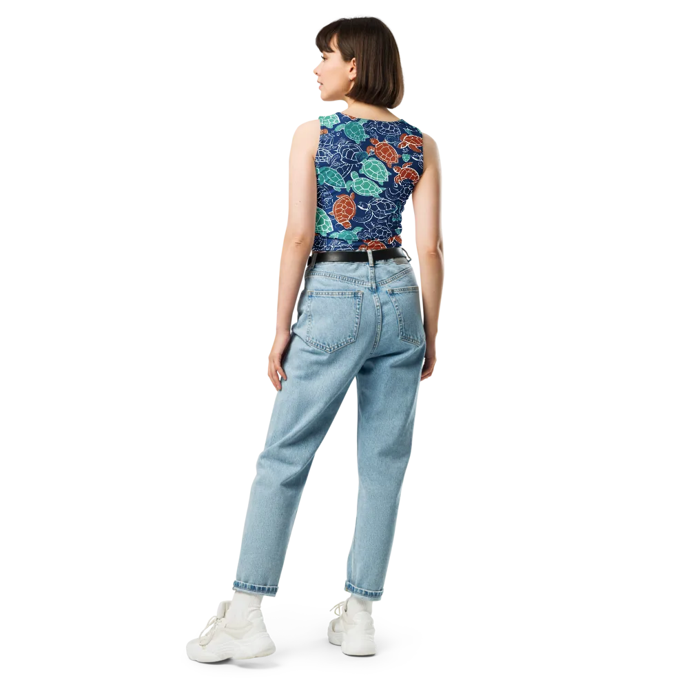 Shellstream on Crop Top — Back