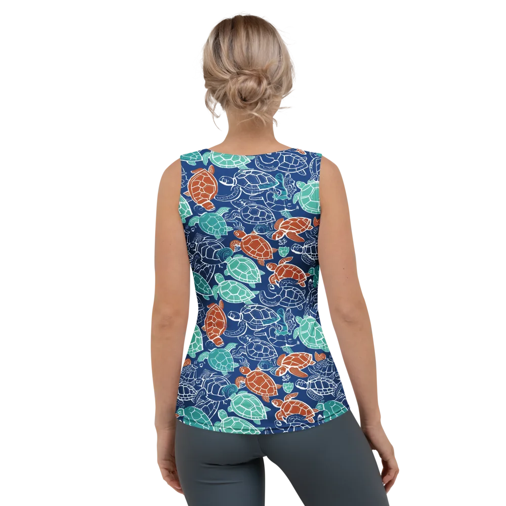 Shellstream on Women's Tank Top — Back