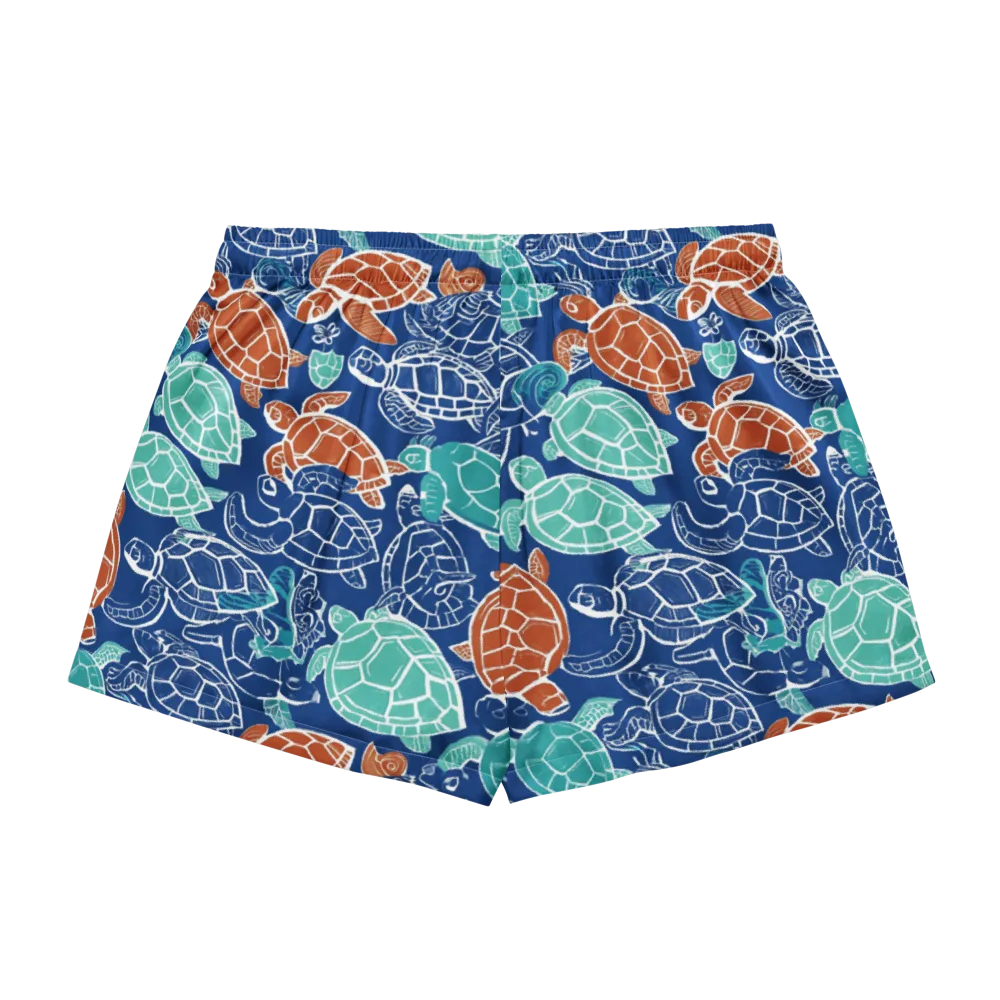 Shellstream on Women's Pajama Shorts — Back