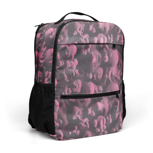 Mauve Metamorphosis on a Utility Backpack