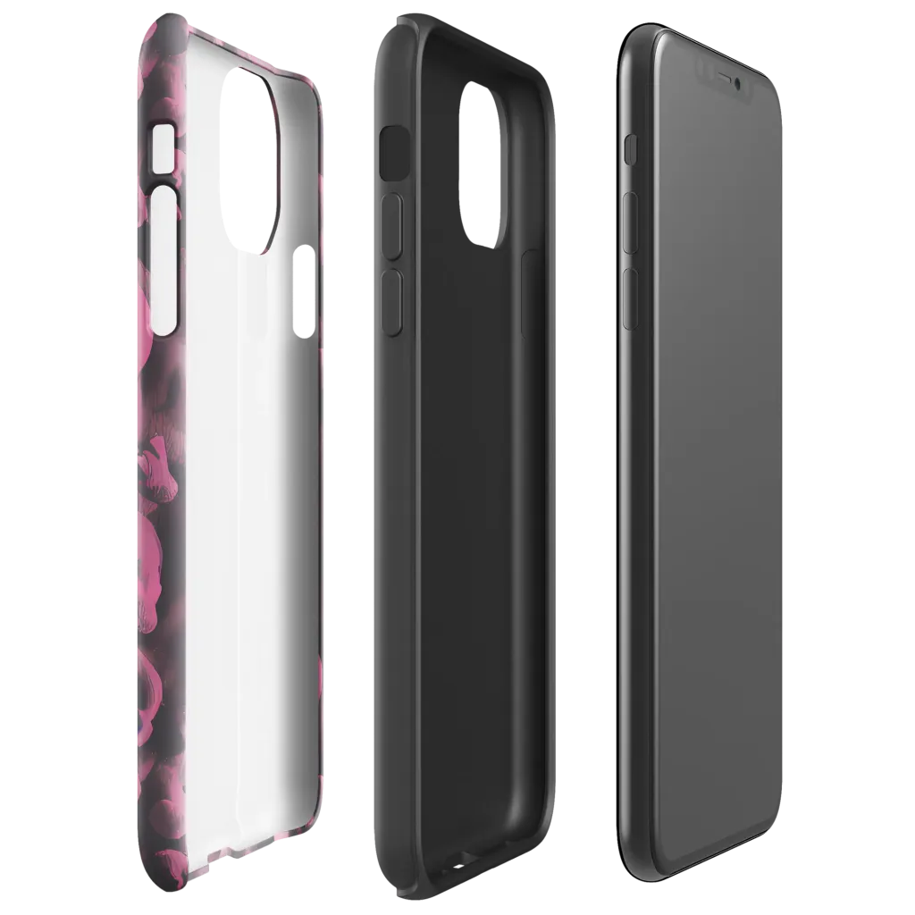 Mauve Metamorphosis on Tough Case for iPhone® — Right