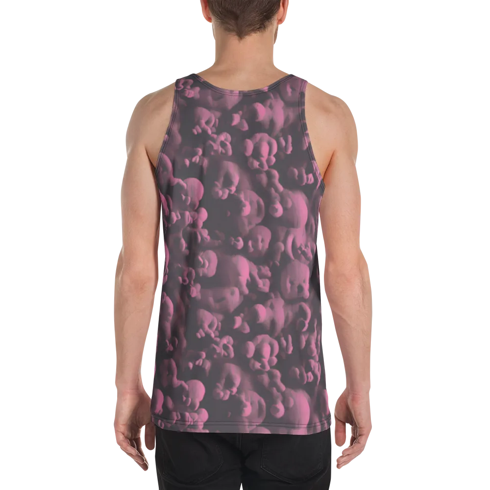 Mauve Metamorphosis on Men's Tank Top — Back