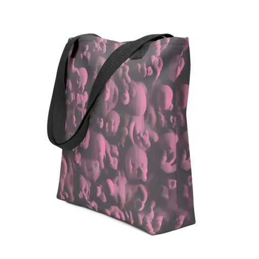 Mauve Metamorphosis on a Tote Bag