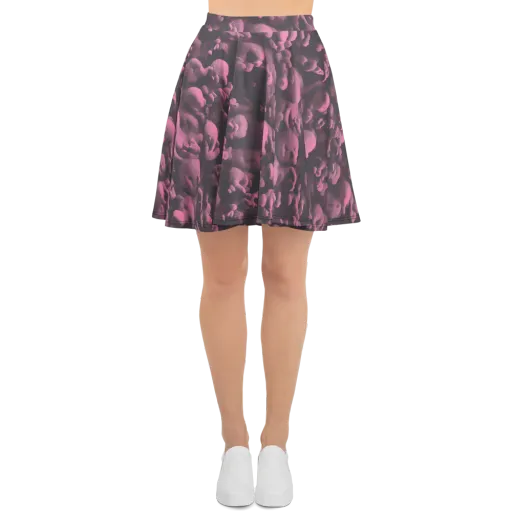 Mauve Metamorphosis on a Skater Skirt
