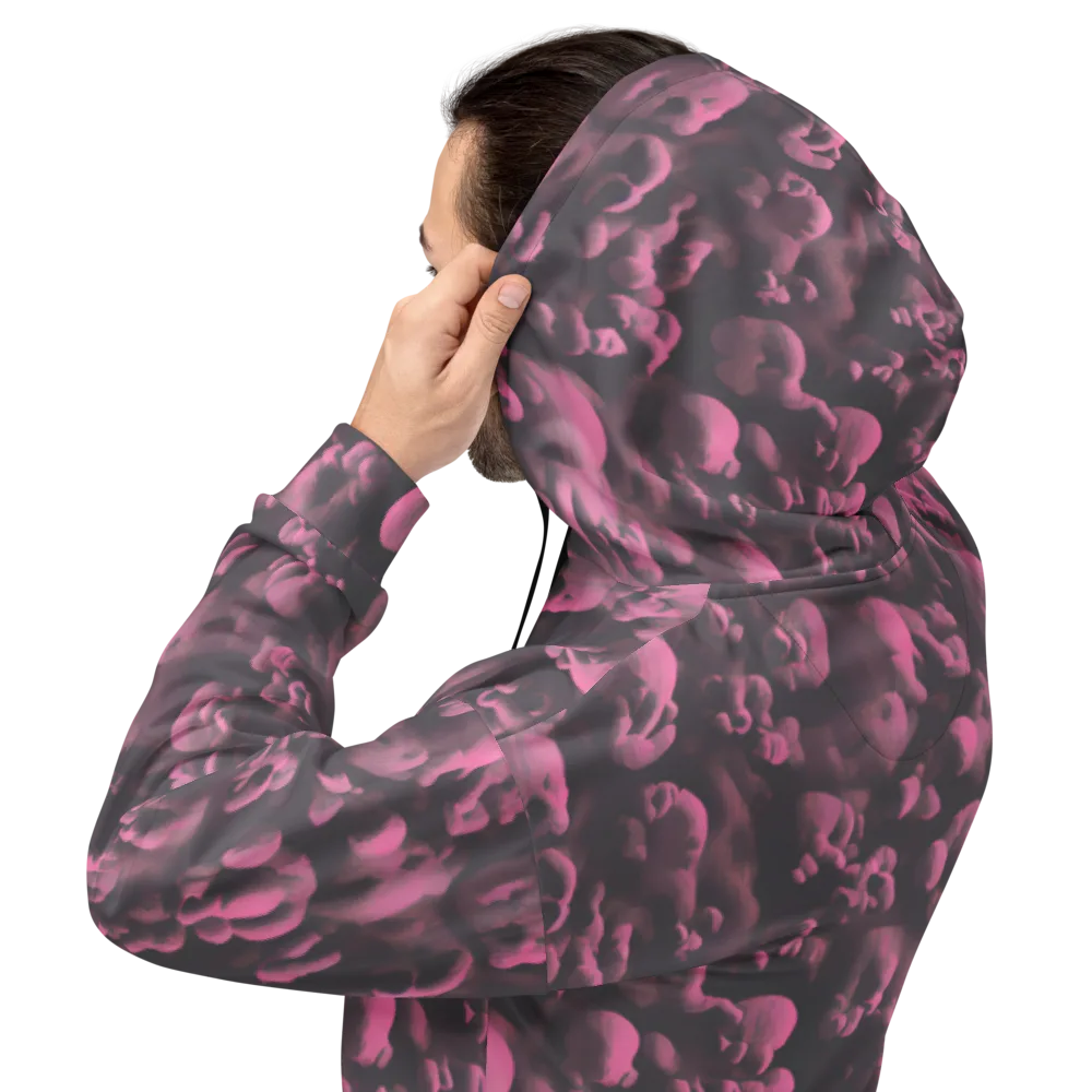 Mauve Metamorphosis on Hoodie — Back
