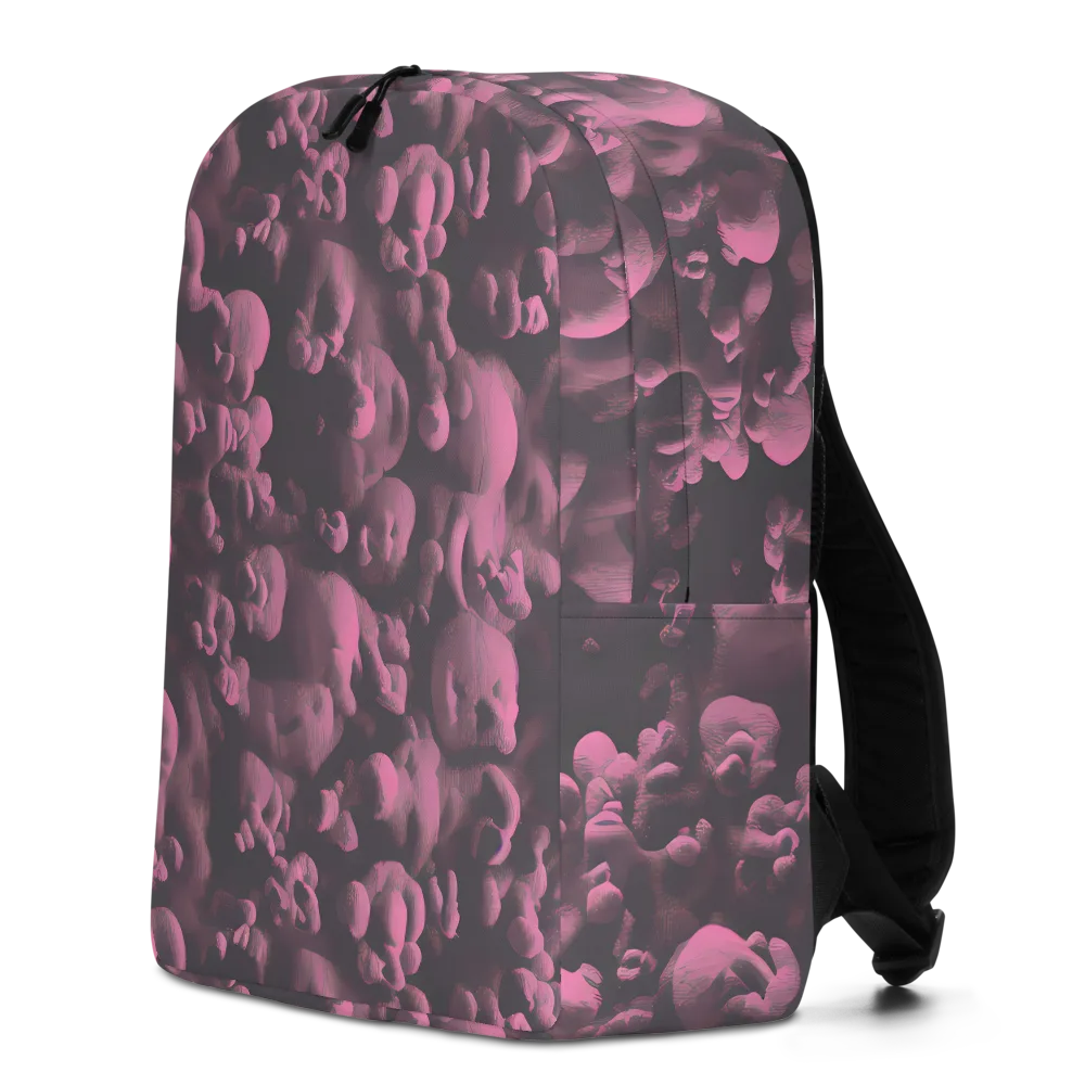 Mauve Metamorphosis on Minimalist Backpack — Left