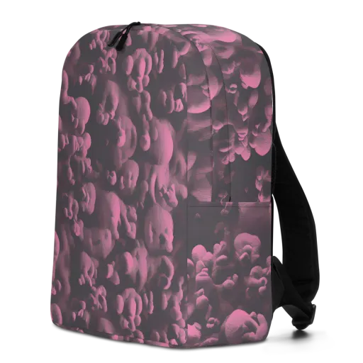 Mauve Metamorphosis on a Minimalist Backpack