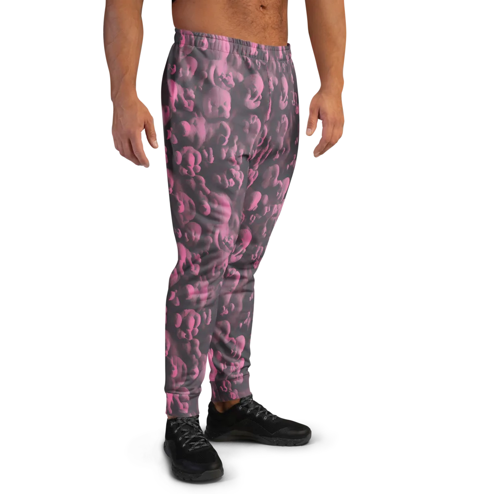 Mauve Metamorphosis on Men's Joggers — Right
