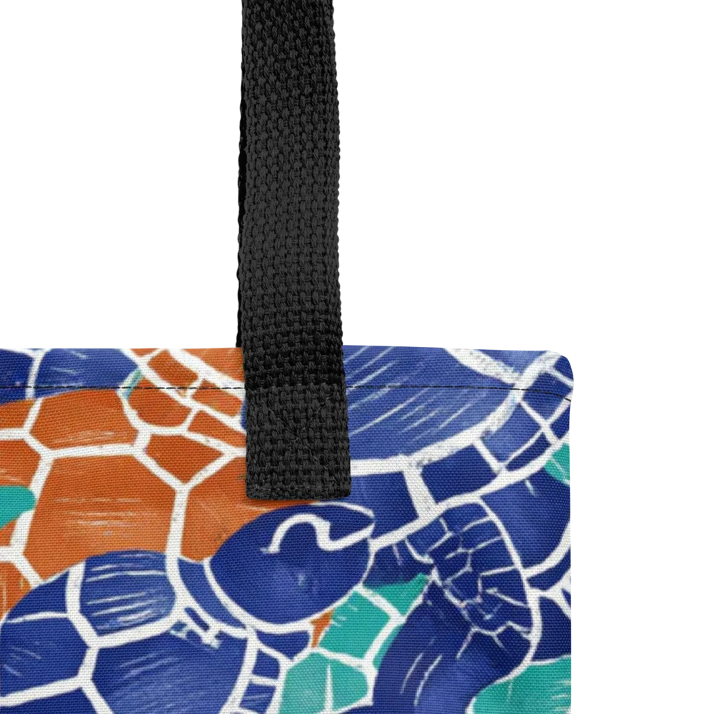 Indigo Shells on Tote Bag — Product details