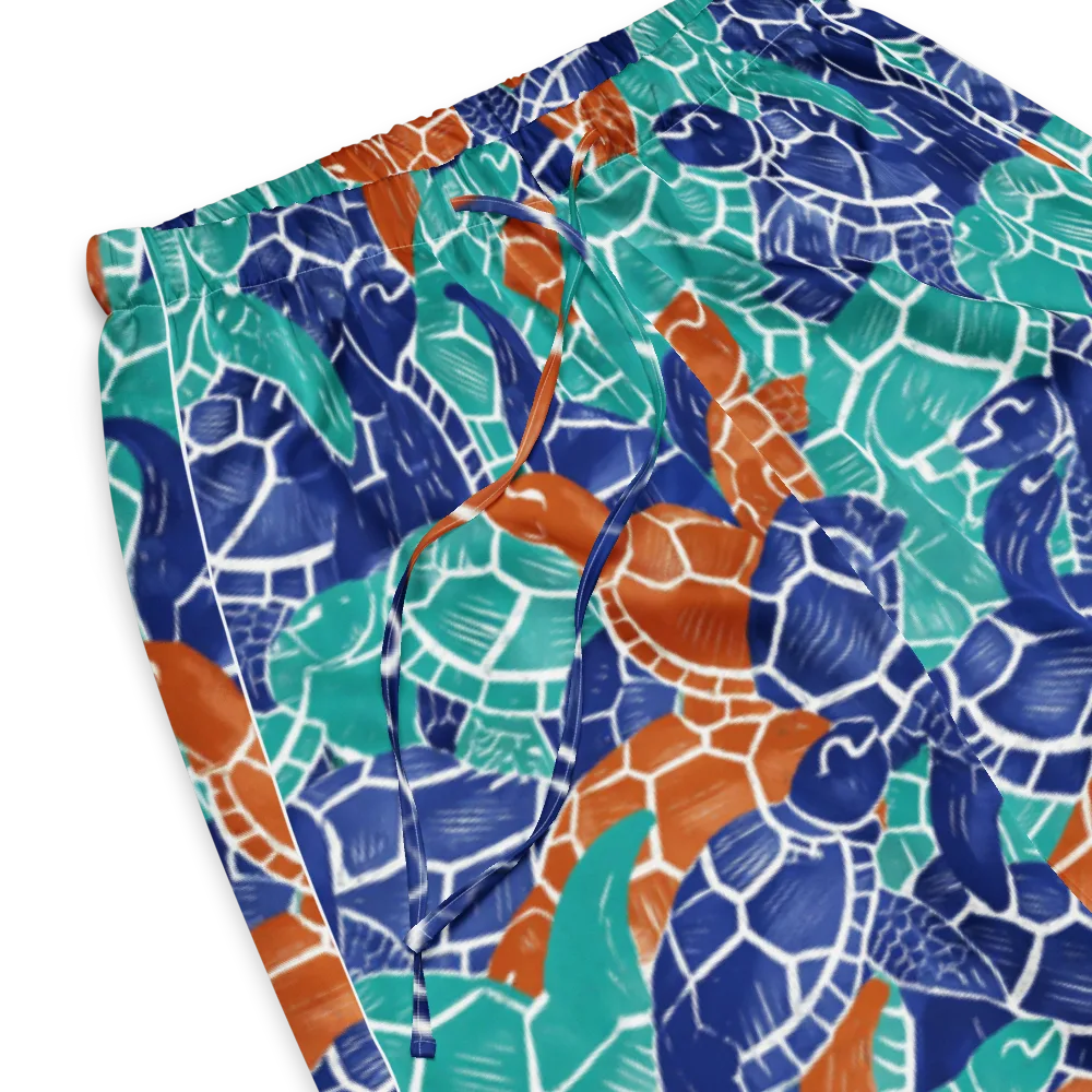 Indigo Shells on Women's Pajama Pants — Product details
