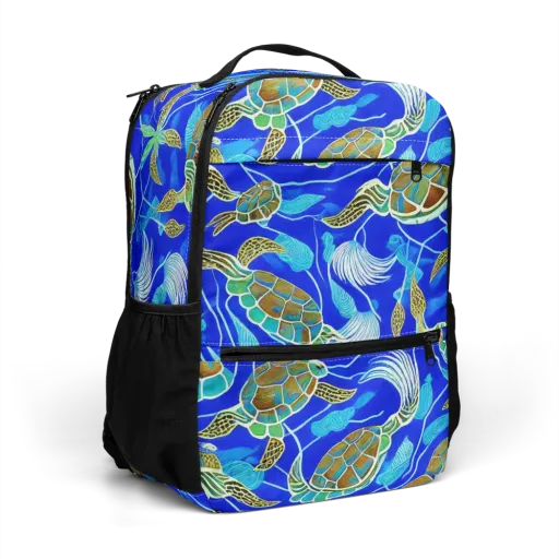 Turtle Reef Rhapsody on a Utility Backpack