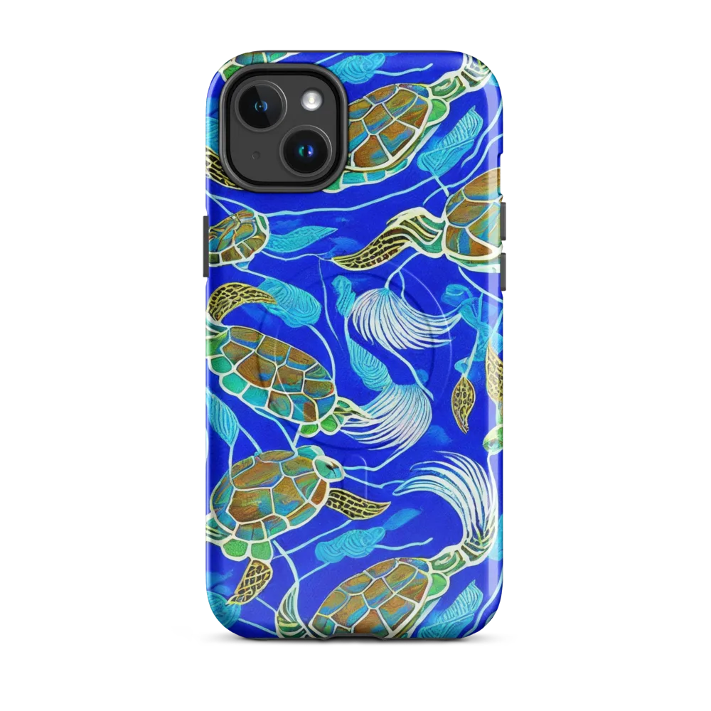 Turtle Reef Rhapsody on MagSafe Tough Case for iPhone® — Front