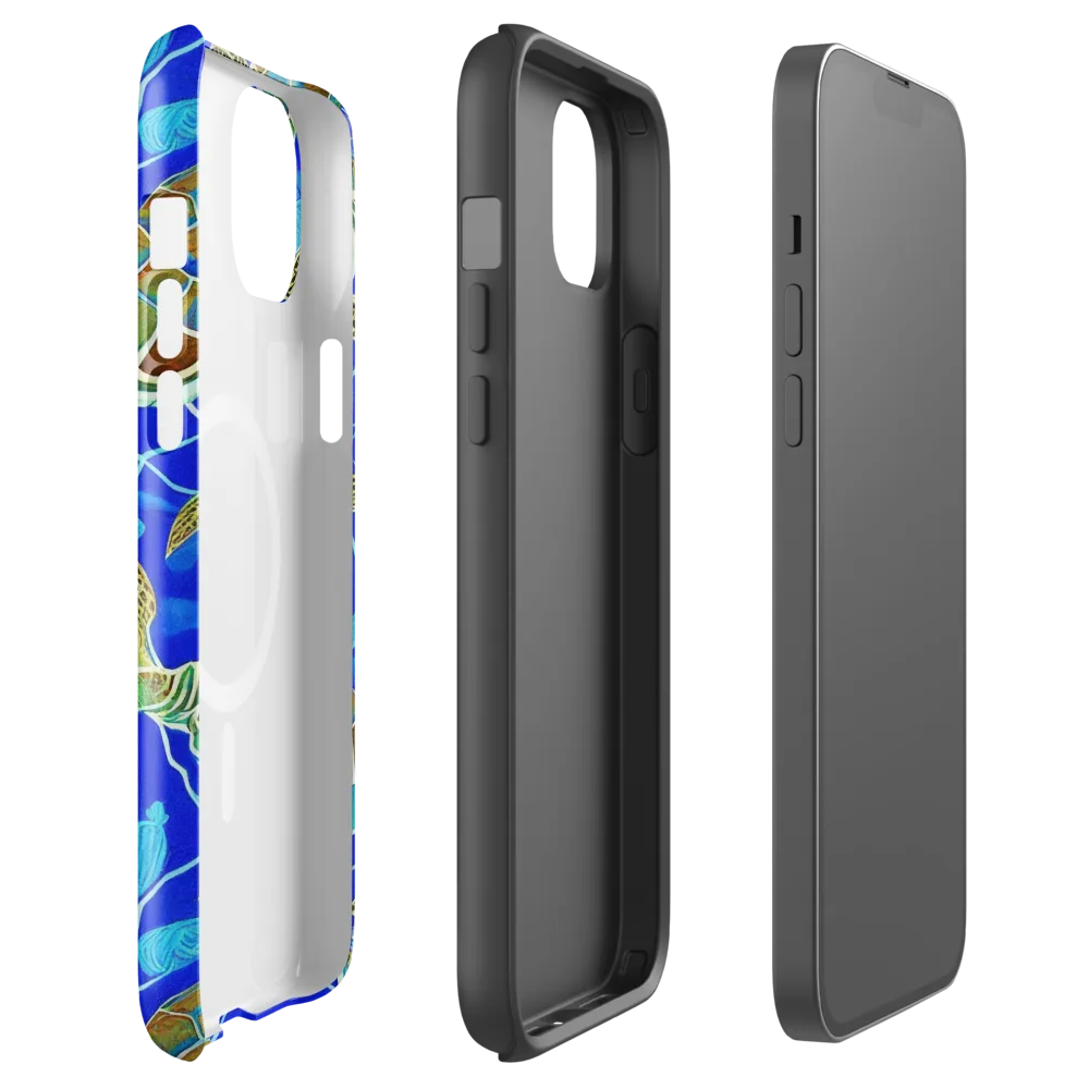 Turtle Reef Rhapsody on MagSafe Tough Case for iPhone® — Front