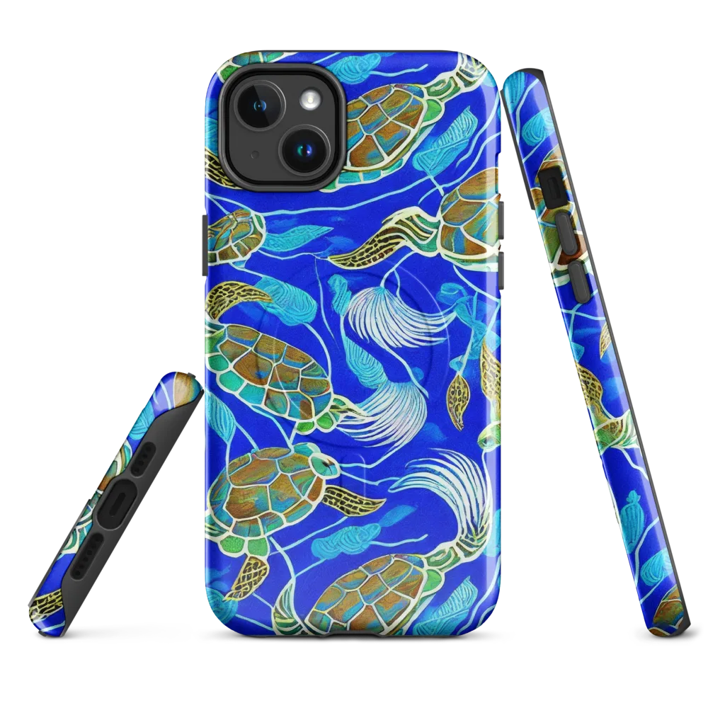 Turtle Reef Rhapsody on MagSafe Tough Case for iPhone® — Front