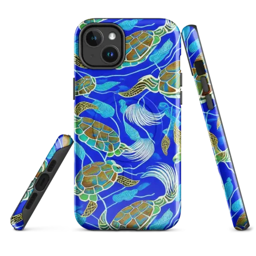 Turtle Reef Rhapsody on a MagSafe Tough Case for iPhone®